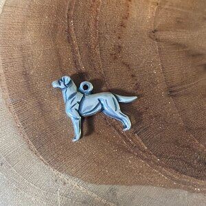 RETIRED James Avery Labrador Retriever Charm, Sterling Silver